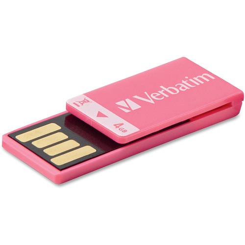 Verbatim Verbatim 4GB Clip-it 97549 USB 2.0 Flash Drive