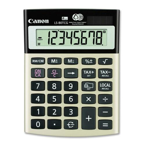 Canon LS80TCG Display Calculator