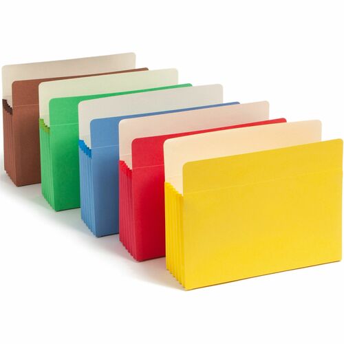 Smead 73836 Assortment Colored File Pockets