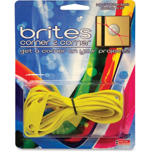 Brites Alliance Rubber Brites Corner To Corner Bands