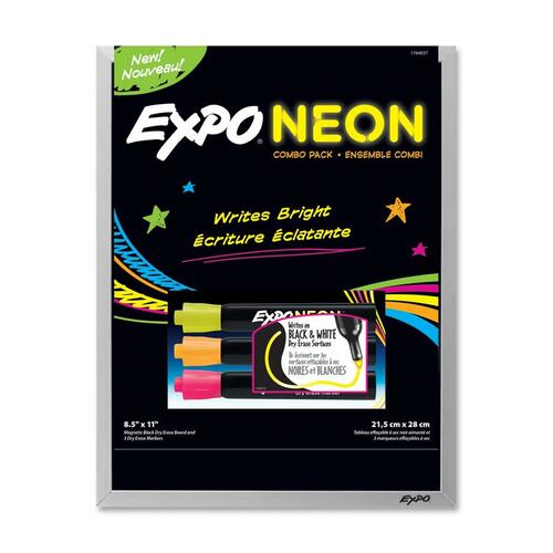 Expo Expo Dry Erase Board with Neon Marker