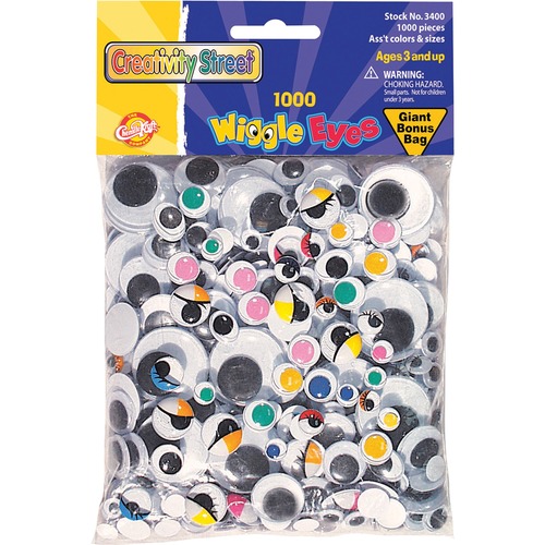 ChenilleKraft Creativity Street Classpack Wiggle Eyes