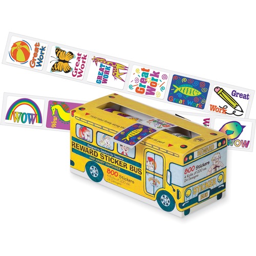 Pacon School Bus Rewards Stickers