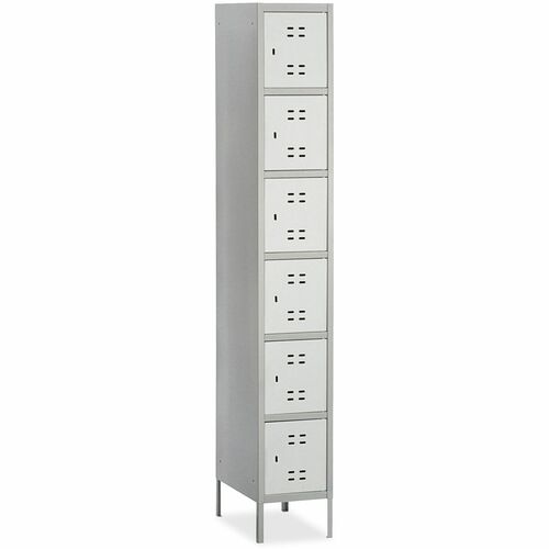 Safco Safco Six-Tier Two-tone Box Locker with Legs