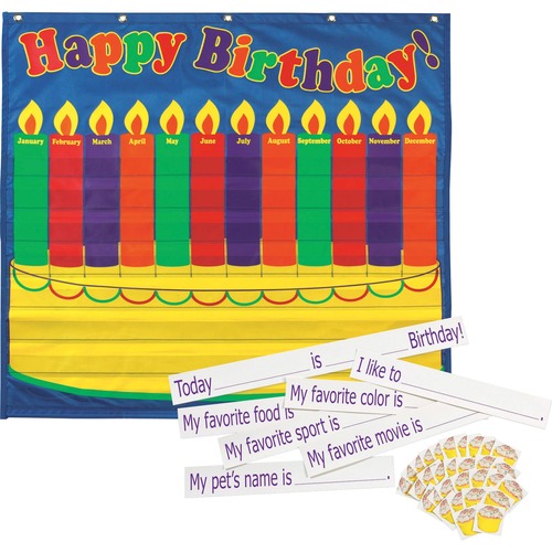 Pacon Pacon Birthday Pocket Chart