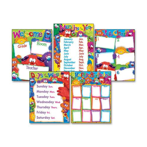 Trend Trend Classroom Basics Furry Friends Learning Chart