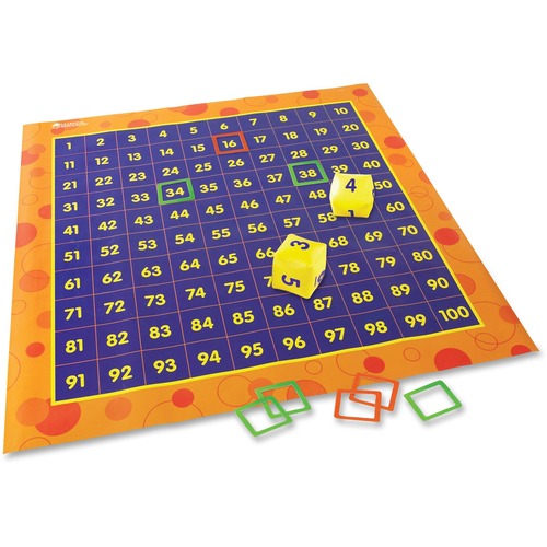 Learning Resources Learning Resources Hip Hoppin Hundred Mat (LER1100)