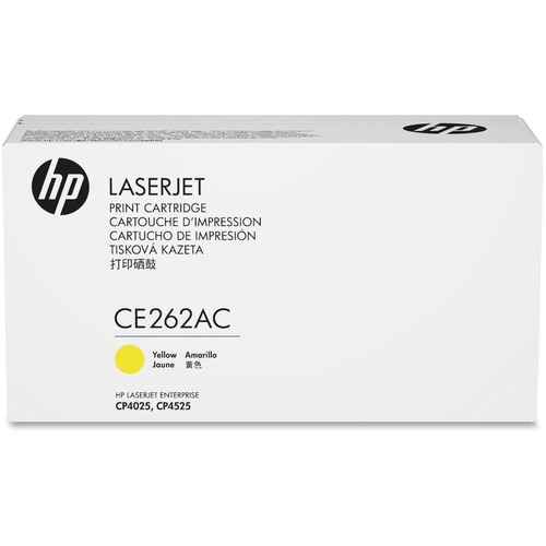 HP CE262AC Yellow Contract Original LaserJet Toner Cartridge