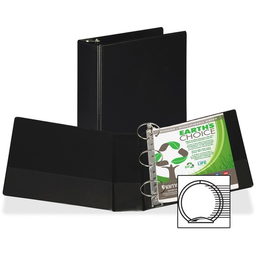 Samsill Round Ring Storage Binder