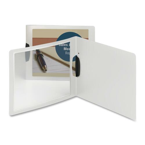 Smead Smead 86041 Oyster Frame View Poly Report Covers with Swing Clip