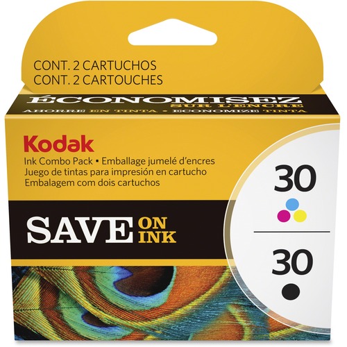 Kodak 30B/30C Ink Cartridge - Black, Cyan, Yellow, Magenta
