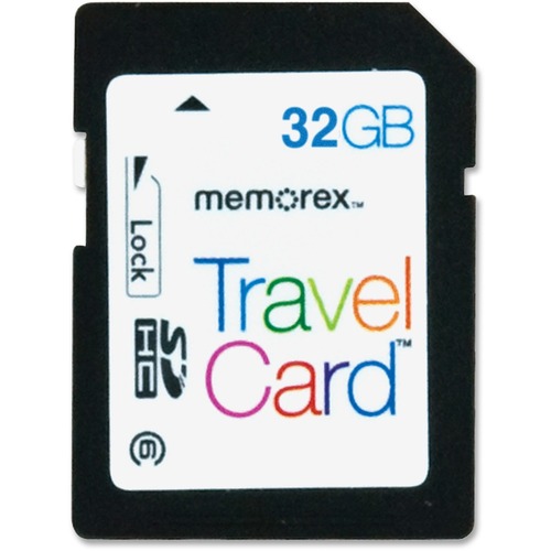 Memorex TravelCard 32 GB Secure Digital High Capacity (SDHC)