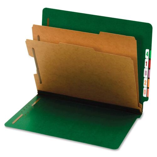 Globe-Weis Globe-Weis Bright Color End Tab Classification Folder