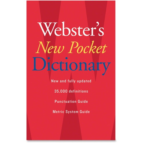 Houghton Mifflin Houghton Mifflin Webster's New Pocket Dictionary Dictionary Printed Bo