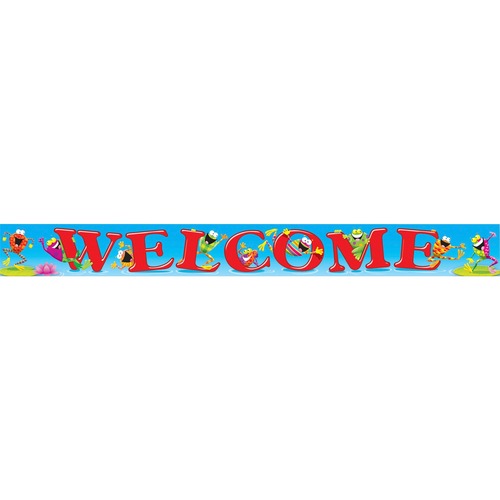 Trend Trend Quotable Expressions Frog-tastic! Theme Welcome Banner