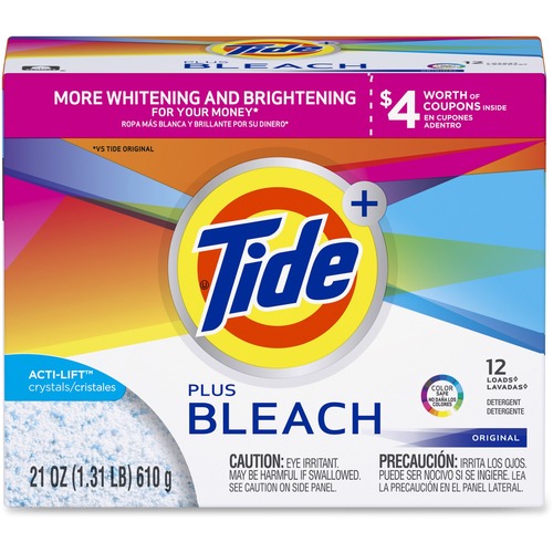 Tide Tide New Ultra Plus Bleach Laundry Detergent