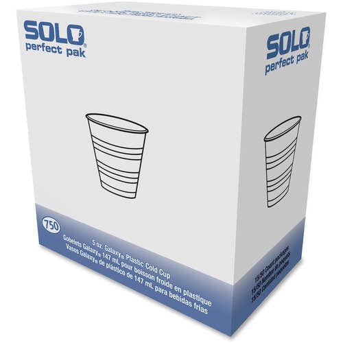 Solo Galaxy Polystyrene Plastic Cold Cups