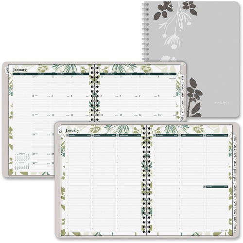 At-A-Glance Botanique Tabbed Weekly/Monthly Planner