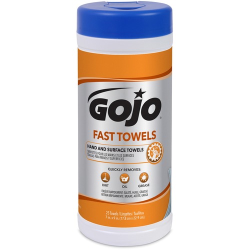 Gojo Gojo Fast Towels Hand/Surface Cleaner