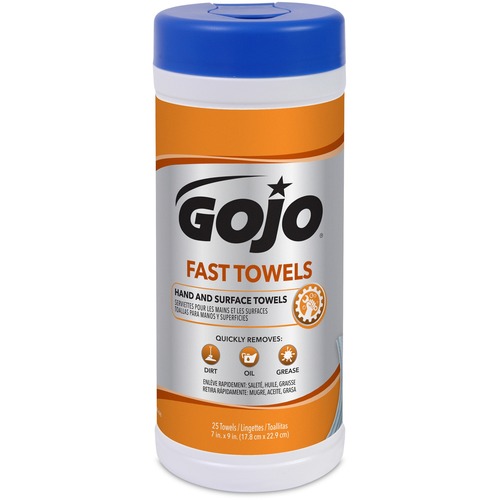 Gojo Fast Towels Hand/Surface Cleaner