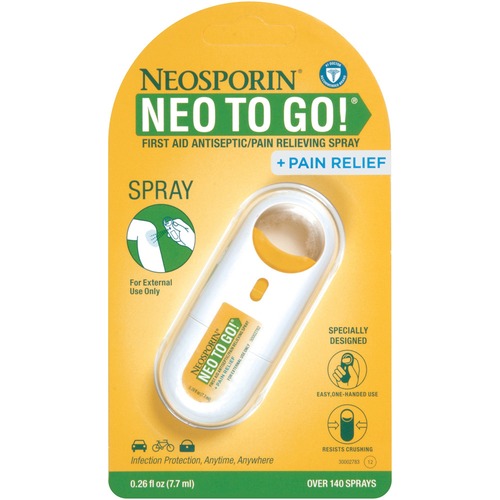 Neosporin NEO TO GO! First Aid Antiseptic/Pain Relieving Spray