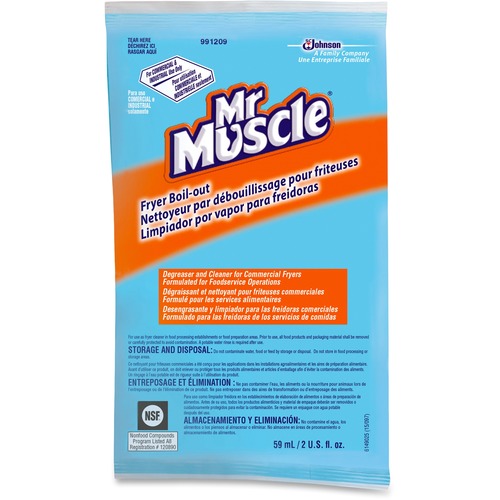 Diversey Mr. Muscle Fryer Boil-Out Surface Cleaner