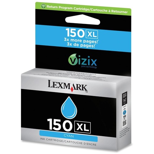 Lexmark Lexmark 150XL Return Program High Yield Ink Cartridge
