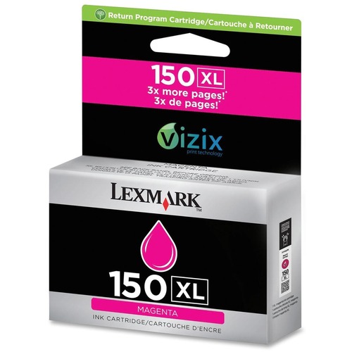 Lexmark Lexmark 150XL Return Program High Yield Ink Cartridge