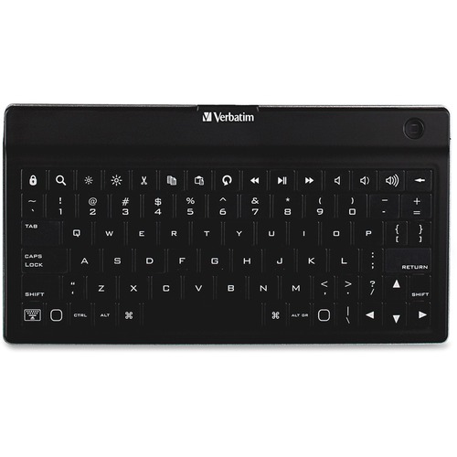 Verbatim Bluetooth Wireless Ultra-Slim Mobile Keyboard - Black