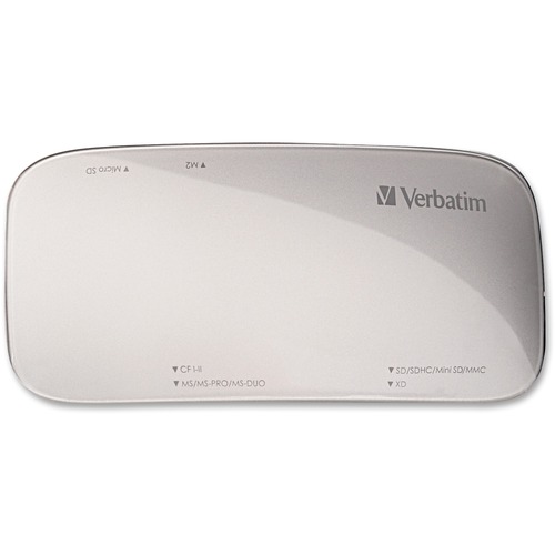 Verbatim Verbatim Universal Card Reader, USB 3.0 - Silver