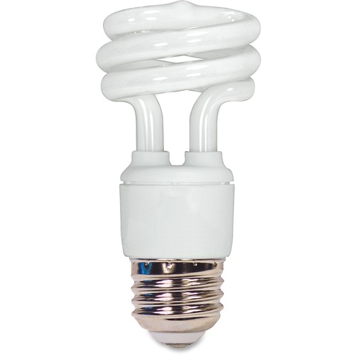 Satco T2 11-watt Fluorescent Spiral Bulb