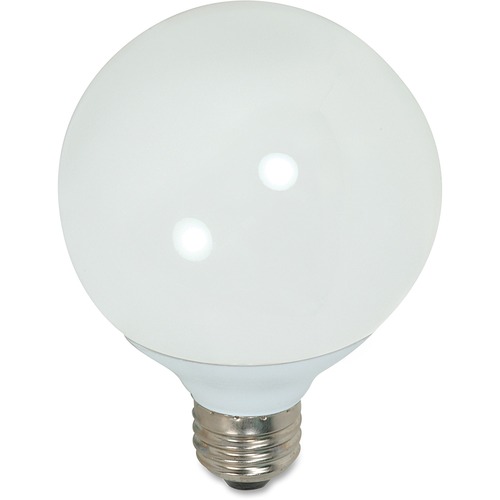 Satco CFL G25-size 15 Watt Bulb