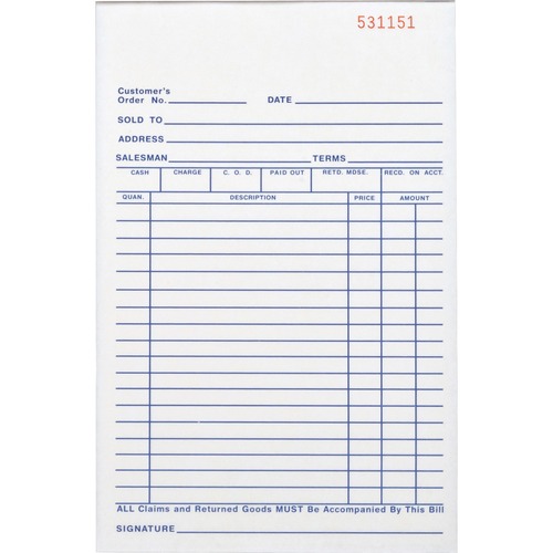 Business Source Business Source All-Purpose Triplicate Form