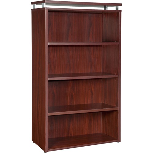 Lorell Lorell Four-shelf Bookcase for Ascent and Concordia Series