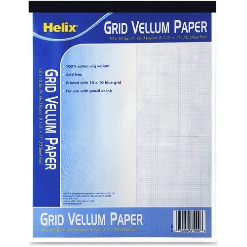 Helix Helix Grid Vellum Pad