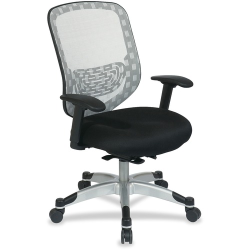 Office Star Office Star Space 829 Series Duragrid Back/Padded Mesh Seat Chair