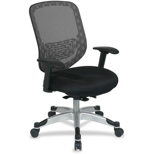 Office Star Duragrid Back/Padded Mesh Seat Chair