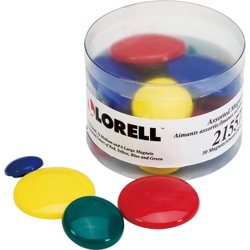 Lorell Tub of Assorted Magnet