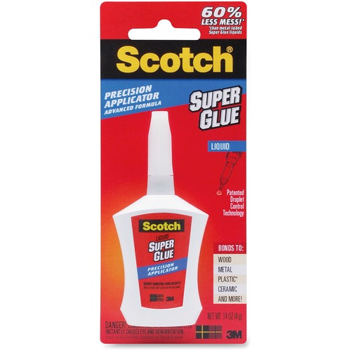 Scotch Scotch Super Glue Liquid w/Precision Applicator