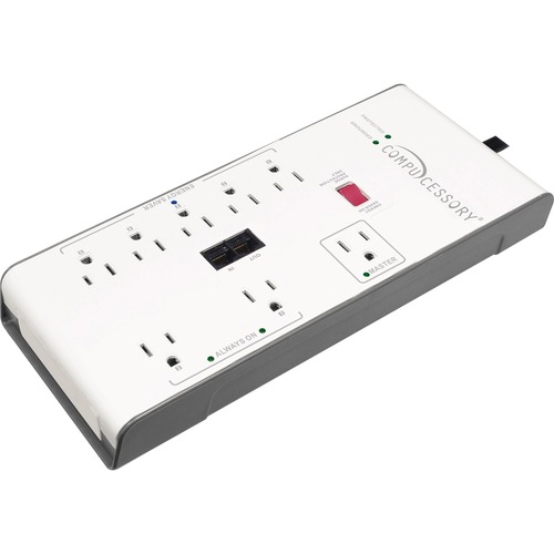 Compucessory Compucessory RJ45 8-Outlet Surge Protector