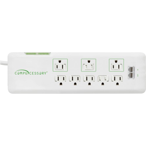 Compucessory Compucessory 2160 Joules 8-Outlet Surge Protector