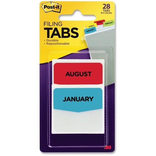 Post-it Monthly Filing Tab