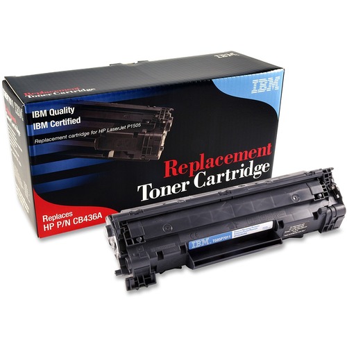IBM Remanufactured Toner Cartridge Alternative For HP 36A (CB436A)