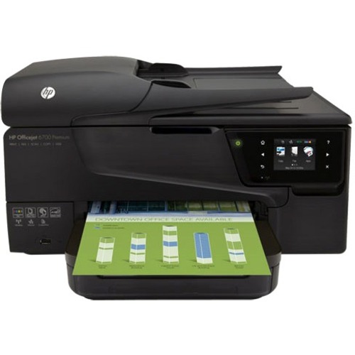 HP HP Officejet 6700 H711N Inkjet Multifunction Printer - Color - Photo P