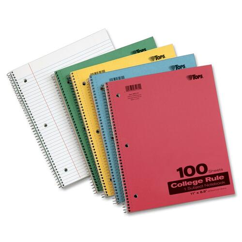 TOPS TOPS 1-Subject Notebook