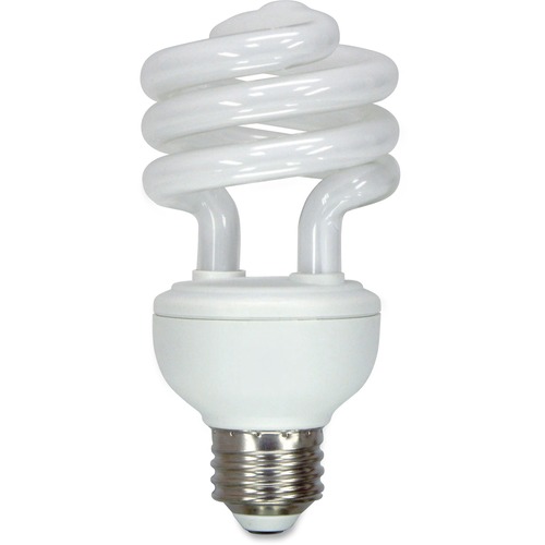 GE 20W Compact Fluorescent T3 Spiral Bulb