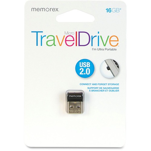 Memorex Memorex 16GB Micro TravelDrive USB 2.0 Flash Drive