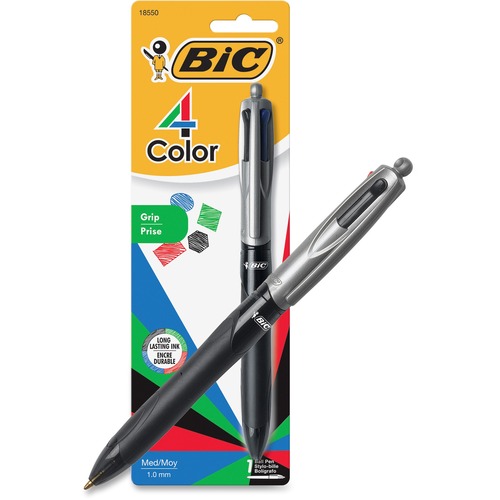 BIC BIC 4-Color Grip Ballpoint Pen