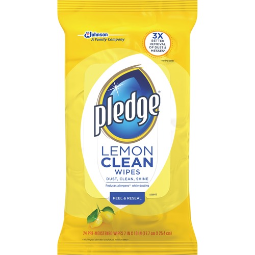 Pledge Pledge Furniture Polish Wipes