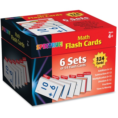 Spectrum Math Flash Card
